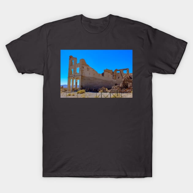 Ghost Town Bank T-Shirt by Rob Johnson Photography